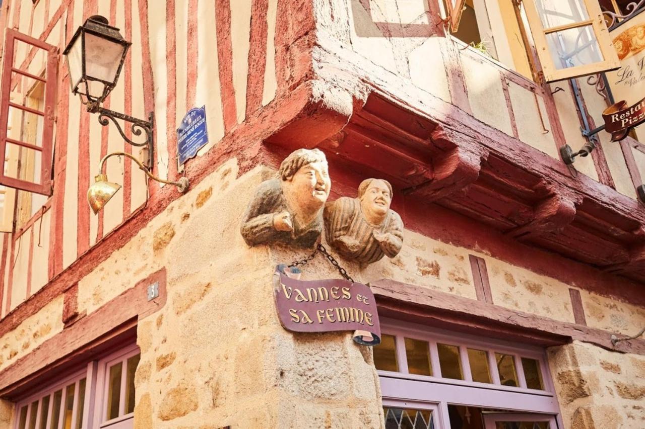 Apartamento Studio Convivial En Plein Coeur Du Centre Historique De Vannes Exterior foto